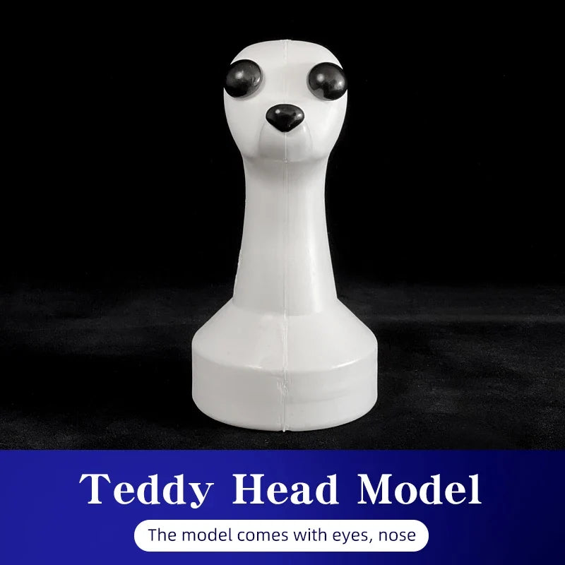 Teddy Pet Simulated Head Hair Fake Dog Head - ProPawPet.com