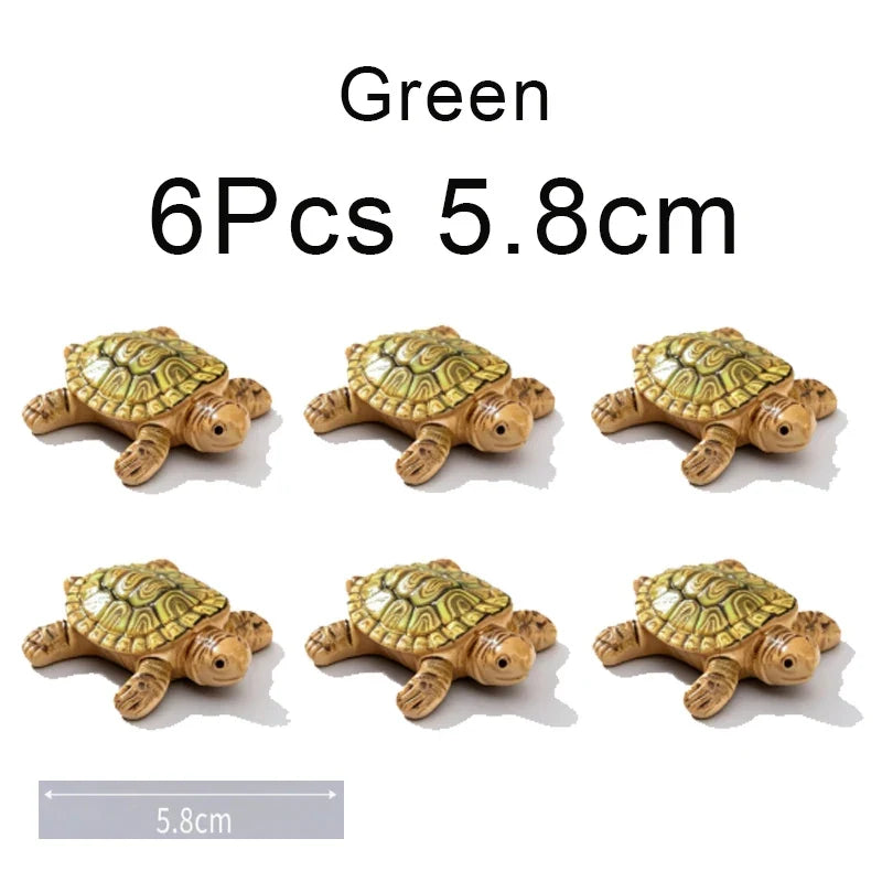 Cute Turtle Family Floating Ornaments – Reptile Accessories
