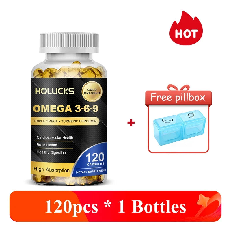 Omega 3 6 9 Fish Oil Capsules, High EPA DHA Formula Maintain – Aquarium Supplies