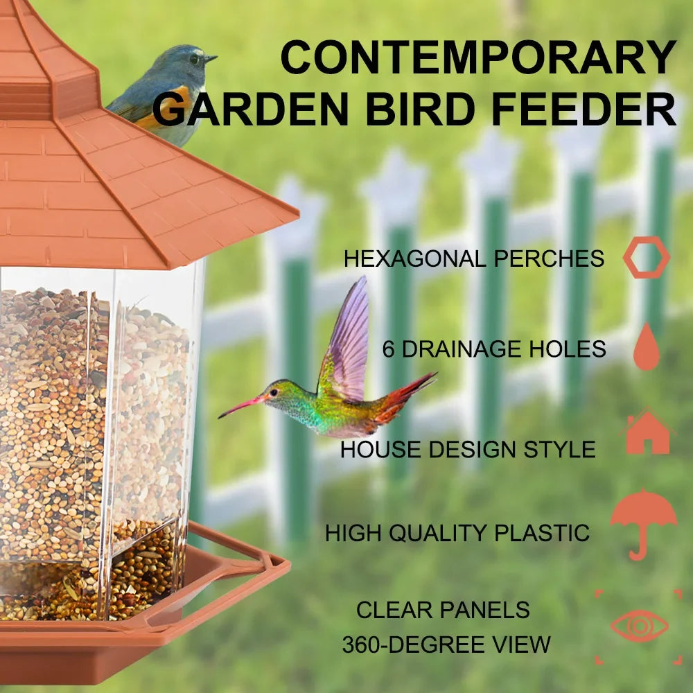 Automatic Bird Feeder Hanging Food Feeding - ProPawPet.com