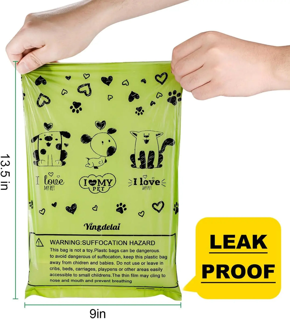 15-900pcs Dog Poop Bags for dog Large Cat - ProPawPet.com