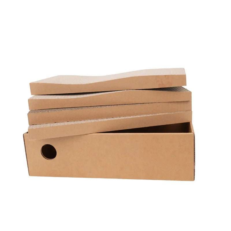 1 Cat Scratching Post Cardboard Box – Cat Toys & Play