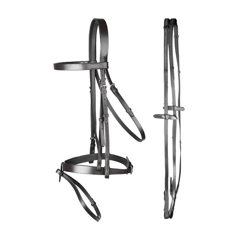 Pure Cowhide Flat Leather Water Leash Bridle - ProPawPet.com