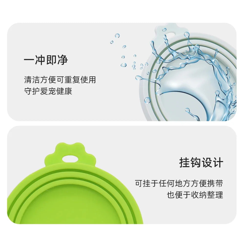 1 Reusable Silicone Pet Can Lid Bpa Free, - ProPawPet.com