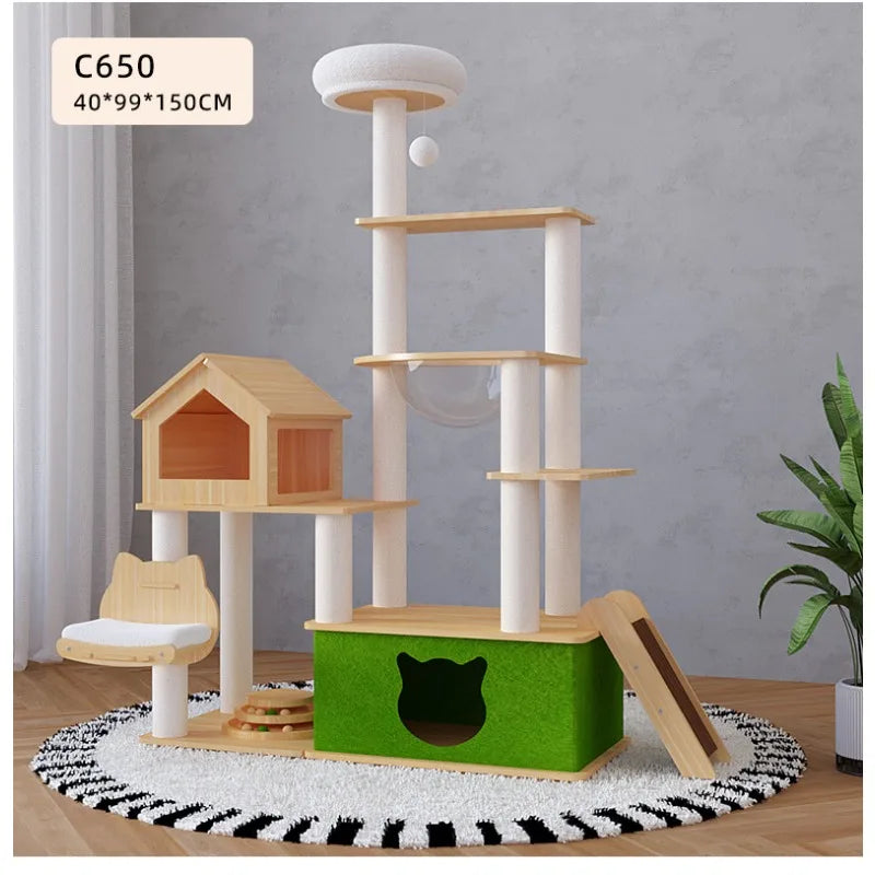 Indoor cat villa cat scratching board cat - ProPawPet.com