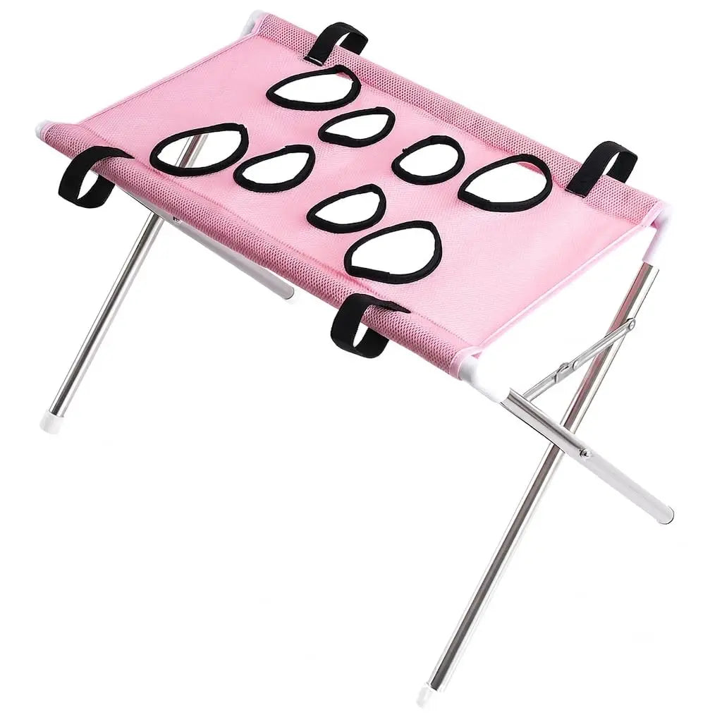Foldable Pet Shower Holder Anti-scratch Grooming Hammock – Dog Toys & Play