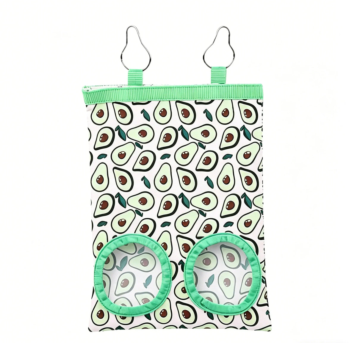 2 Hole 3 Hanging Hay Food Feeder Bag, Breathable