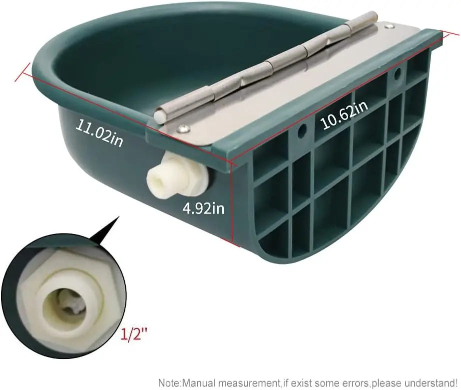 Water Trough Cow Cattle Horse Bowls – Stable & Barn Supplies