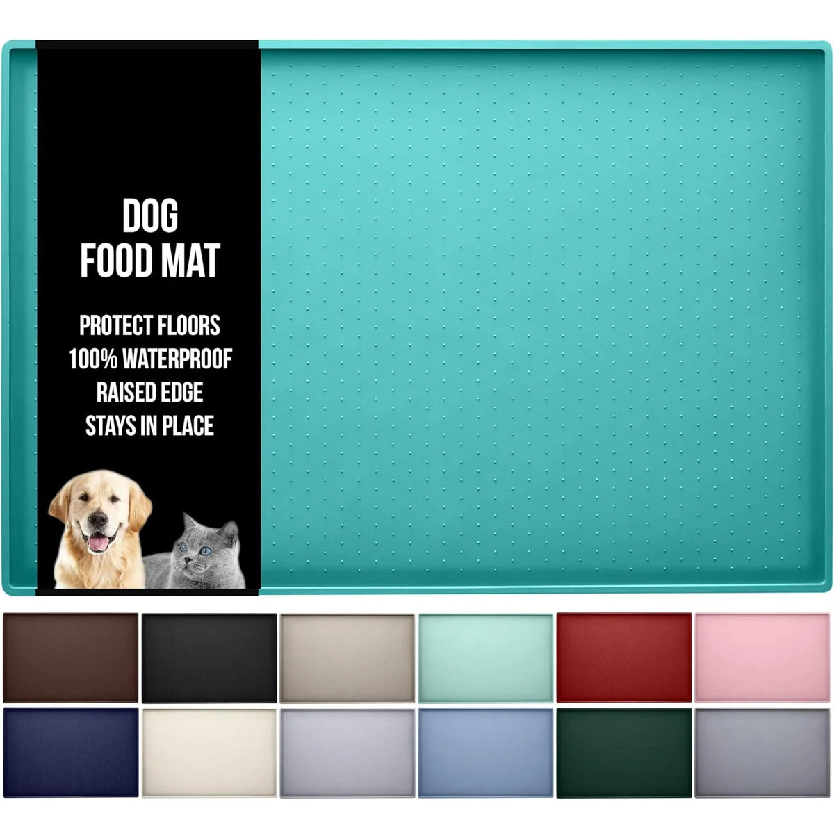 Silicone Cat Dog Food Mat, Anti-Slip Dog - ProPawPet.com