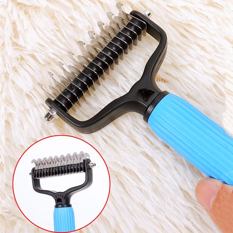 Dog Comb Knife Dogs Combs Double-sided Pet - ProPawPet.com