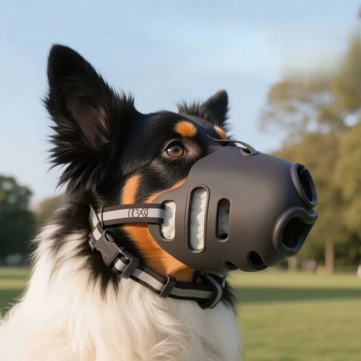 Reflect Light Dog Mouth Guard Cover Comfy - ProPawPet.com