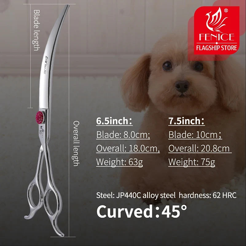 Fenice Pink Diamond Screw Pet Super Curved - ProPawPet.com