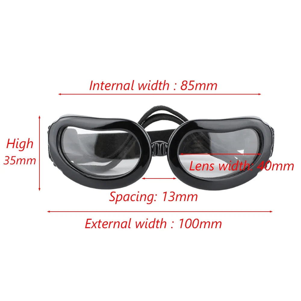 Retro Puppy Dog Pilot Goggles for Small Dogs - ProPawPet.com