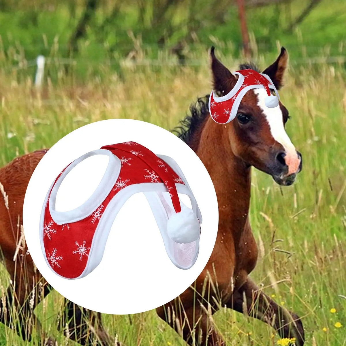 Horse Christmas Hat Christmas Cap - ProPawPet.com