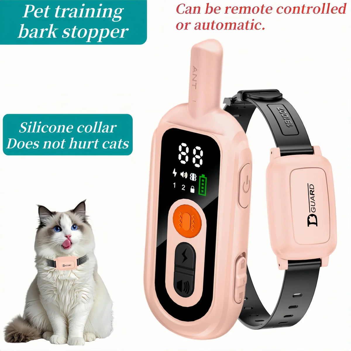 YHLC 1100m Cat Shock Collar,Cat Training - ProPawPet.com