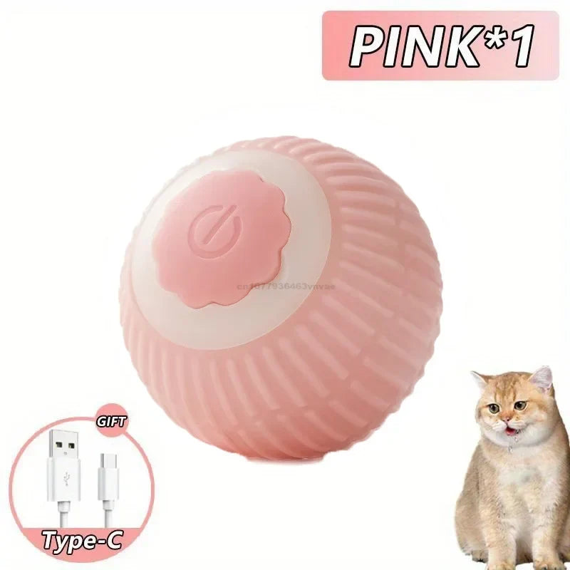 Cat Interactive Ball Toys Automatic Rolling - ProPawPet.com