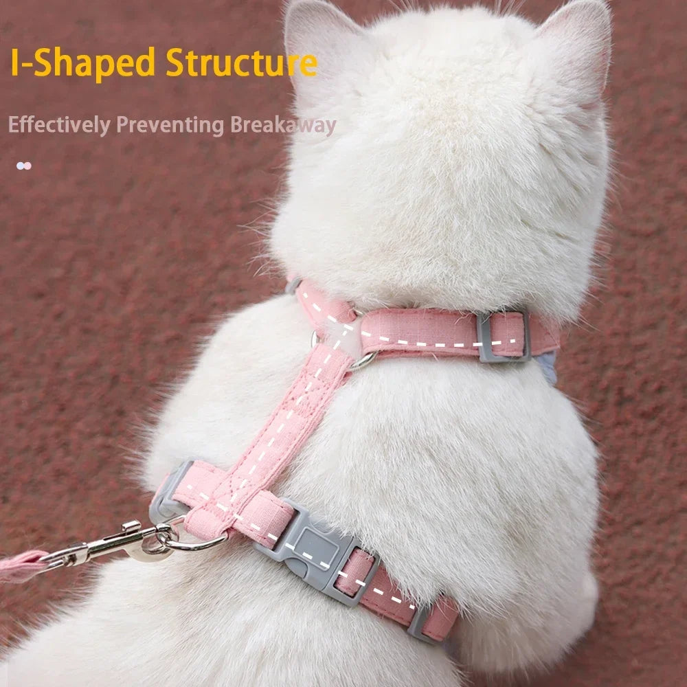 Cat Harness Leash Set Adjustable Puppy - ProPawPet.com
