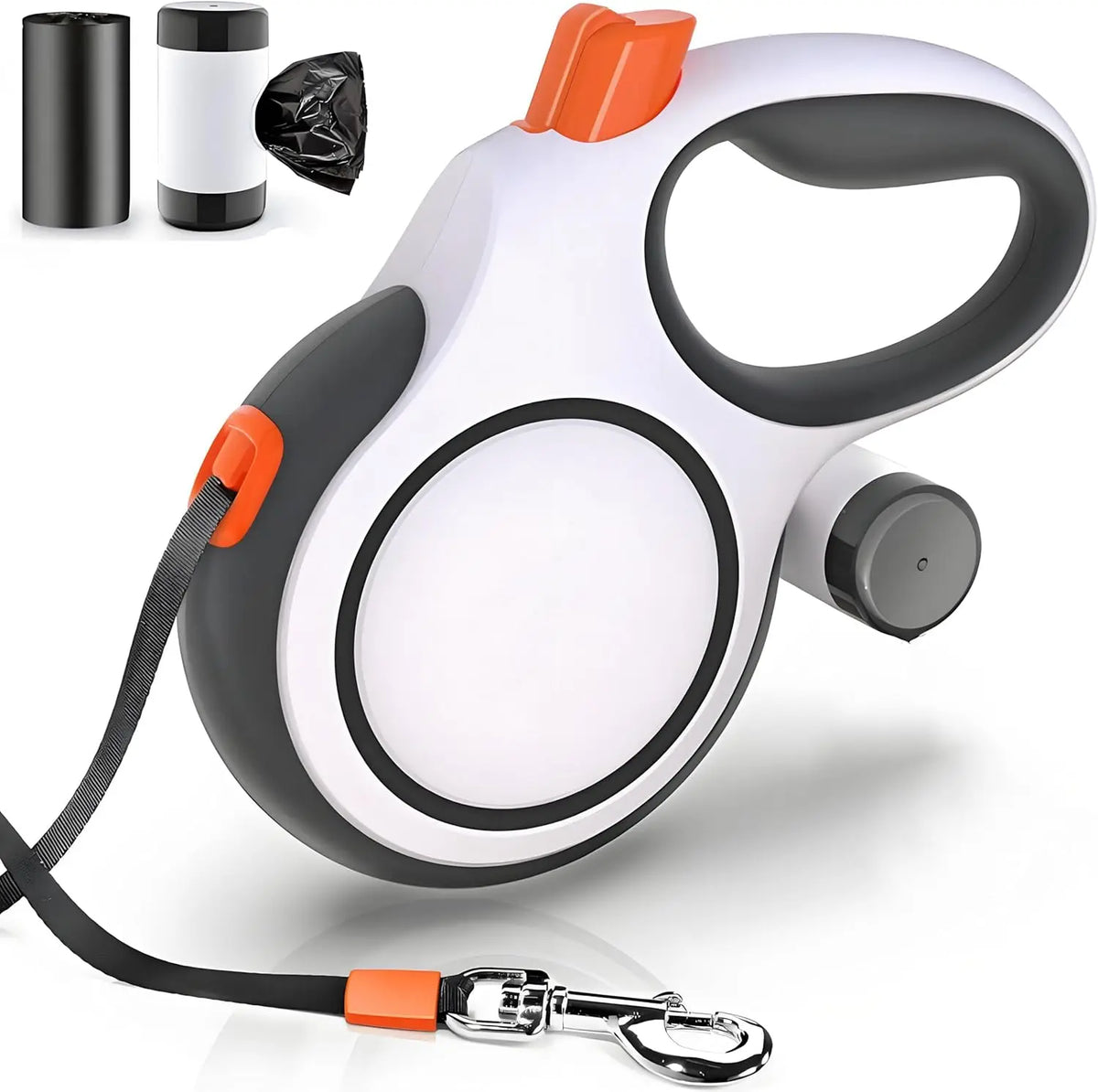 5m 8m 50kg Dog Lead Retractable Roulette Collar – Multiple Sizes & Colors