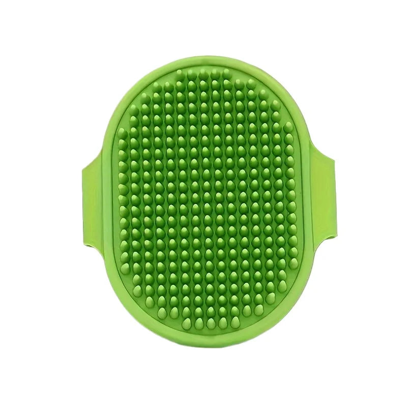 Silicone Pet Bath Brush Cat & Dog Grooming – 4 Colors