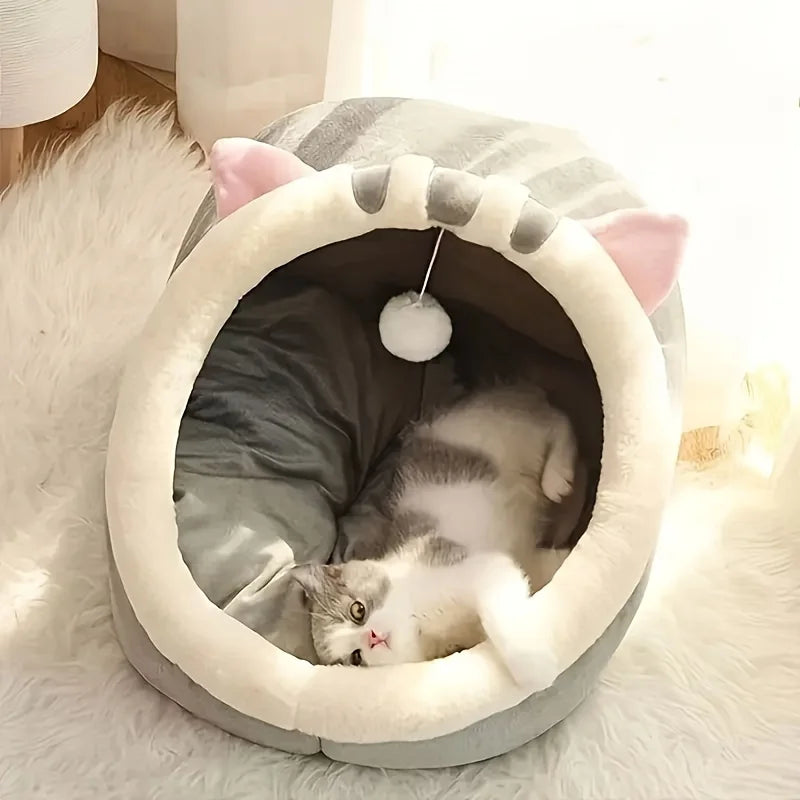 Cute And Soft Cat House Super Cat Bed Warm - ProPawPet.com