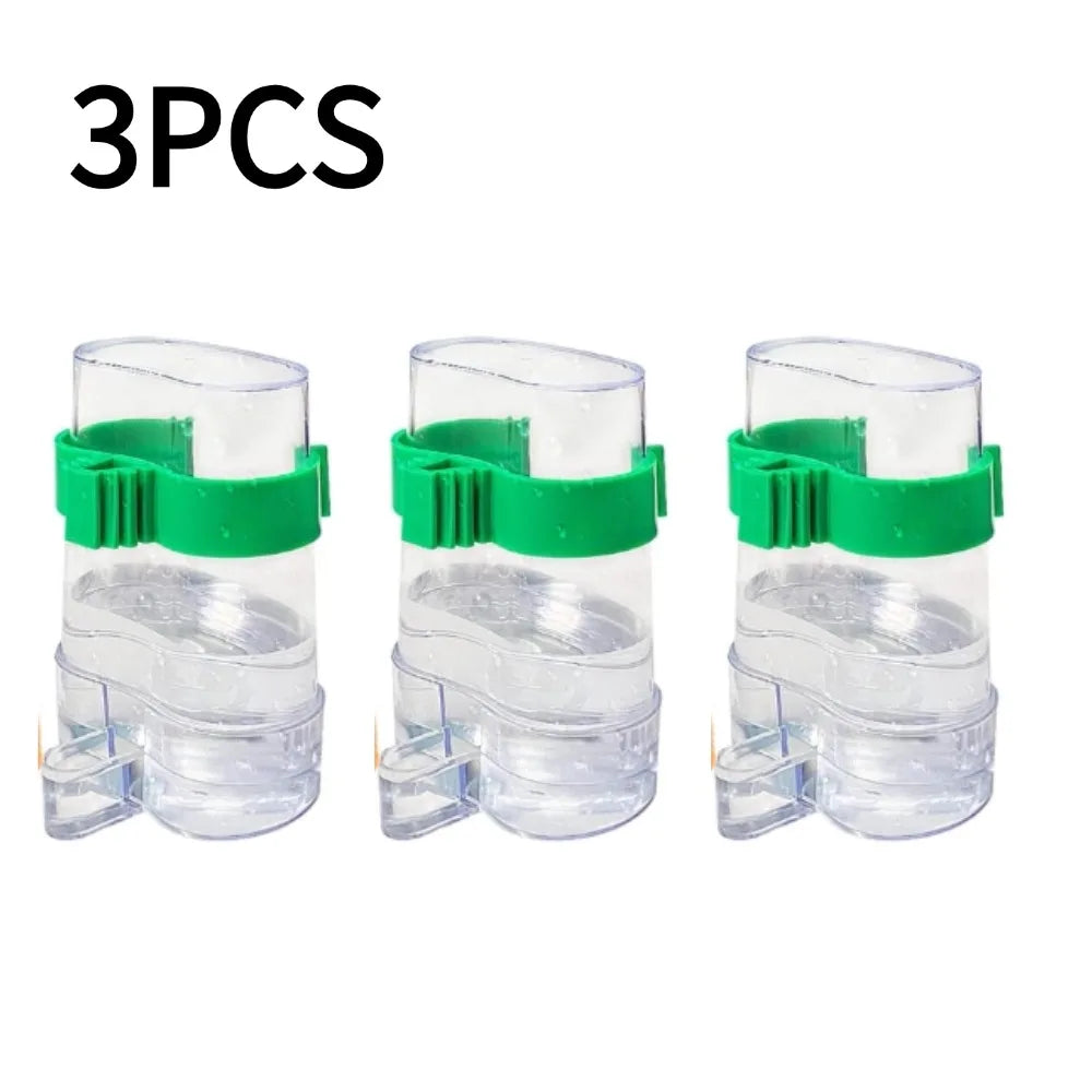 Automatic Bird Water Dispenser Drinking Food Feeder