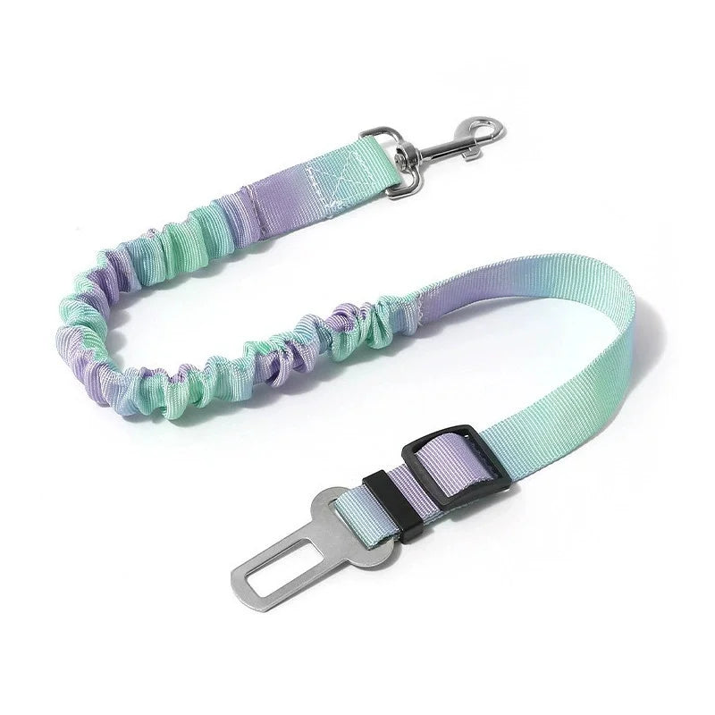 Car Safety Buckle Rope.the Gradient Colored Traction Rope