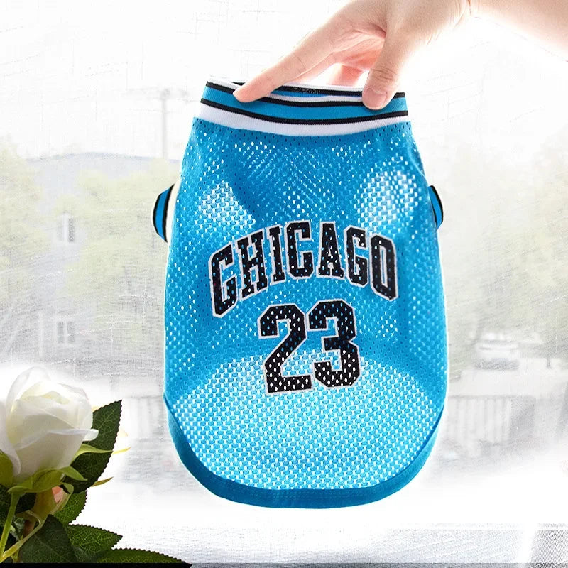 Dog Basketball Jersey Clothes Boy Girl Dog - ProPawPet.com