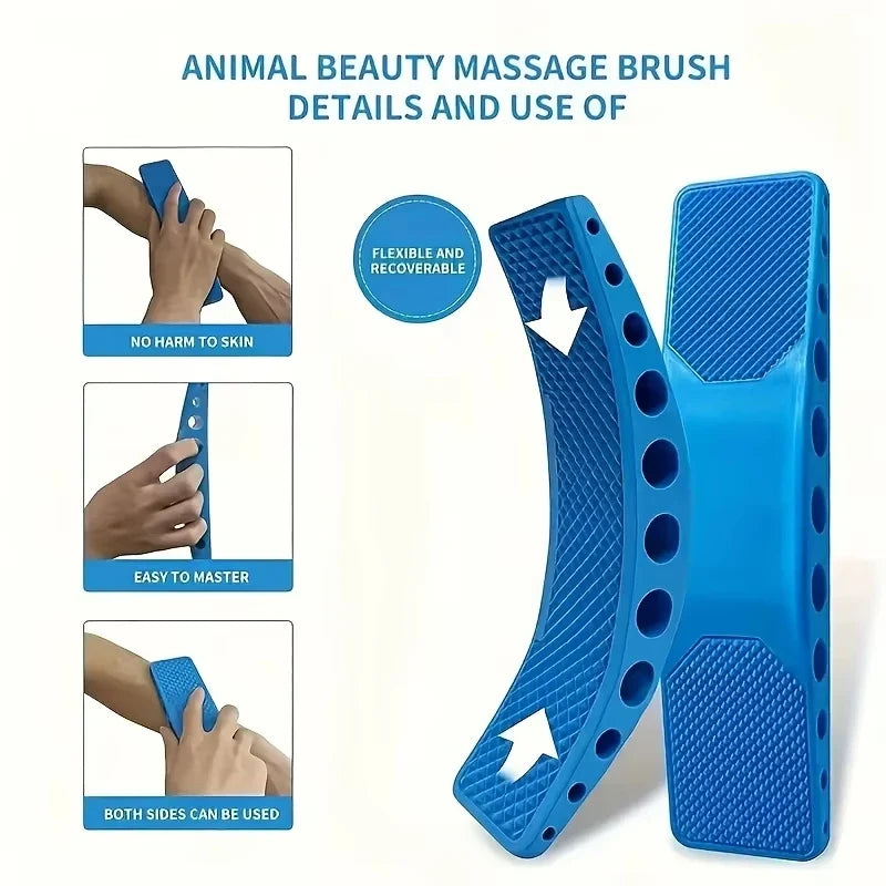 Horse Massage Brushes Animal Body Grooming - ProPawPet.com