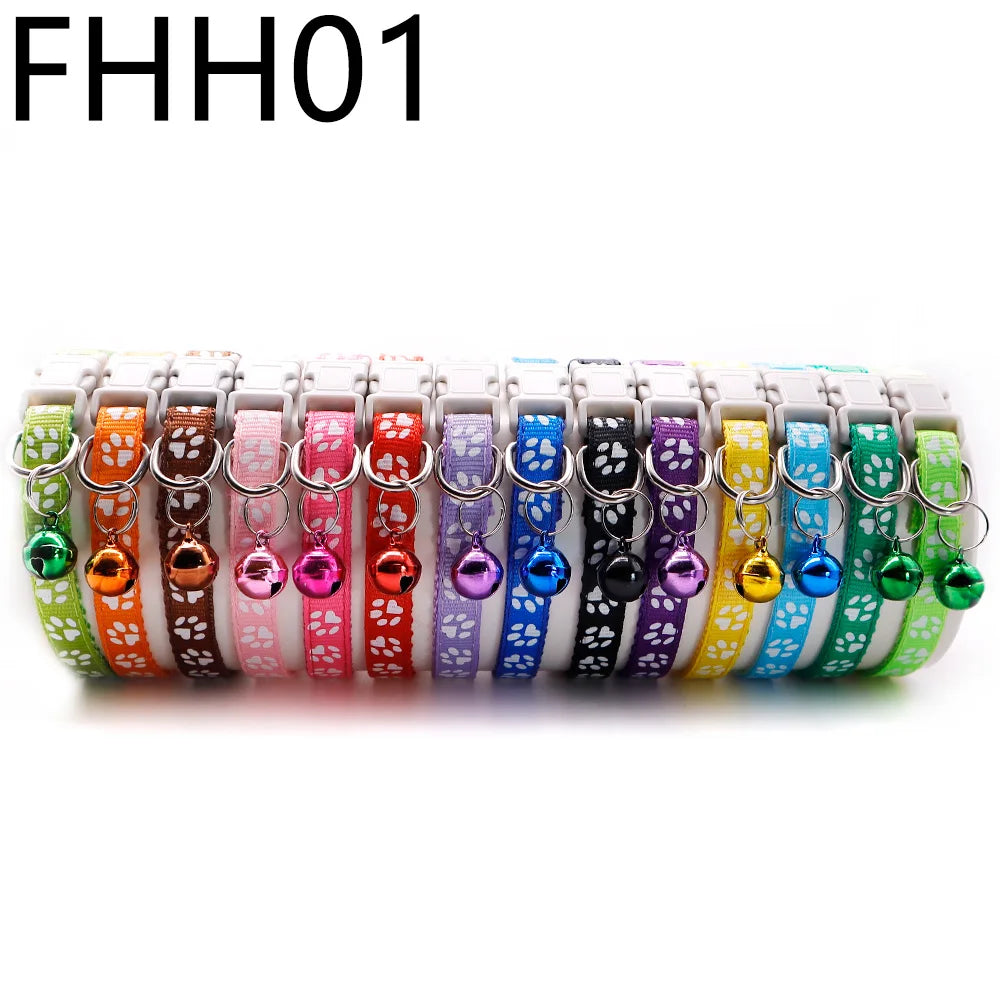 12Pcs Collars Cute with Bells Pet Necklace - ProPawPet.com
