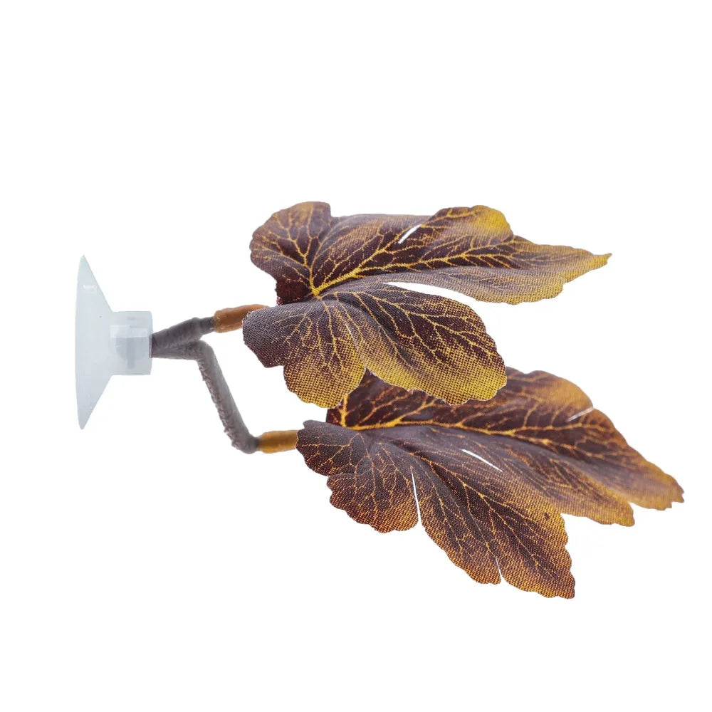Plastic Betta Fish Rest Leaf Simulated Lotus - ProPawPet.com