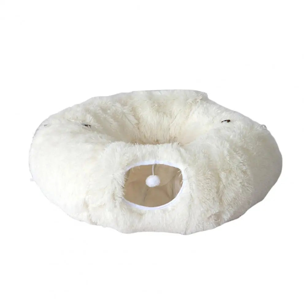 Washable Cat Tunnel Cozy Plush Cat Tunnel - ProPawPet.com