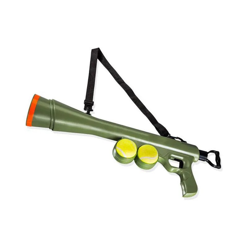 Dog Toy Serving Gun Training Throwing Ball, Interactive