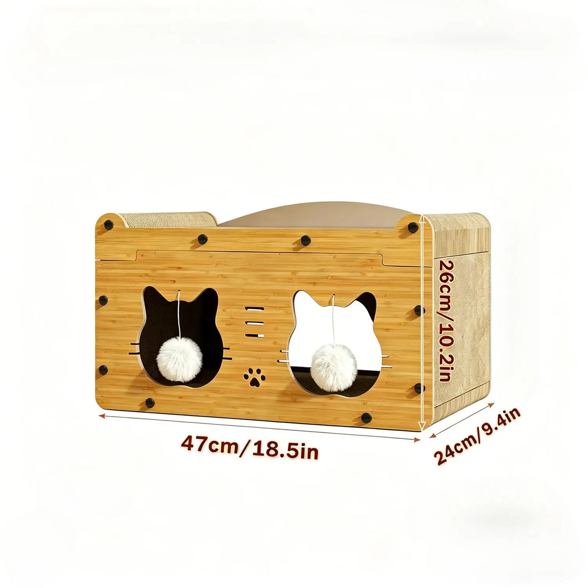 Extra Large Multi-Layer Cat Scratcher Bed - ProPawPet.com