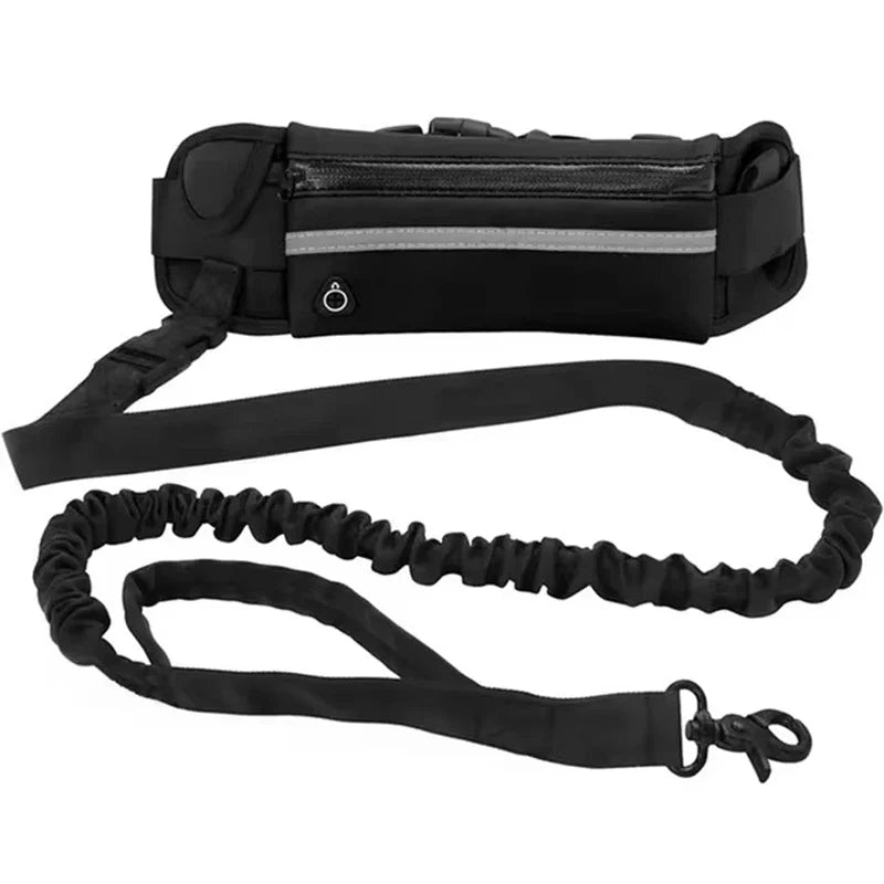 Hands-free Dog Lead Waist Bag, Reflective