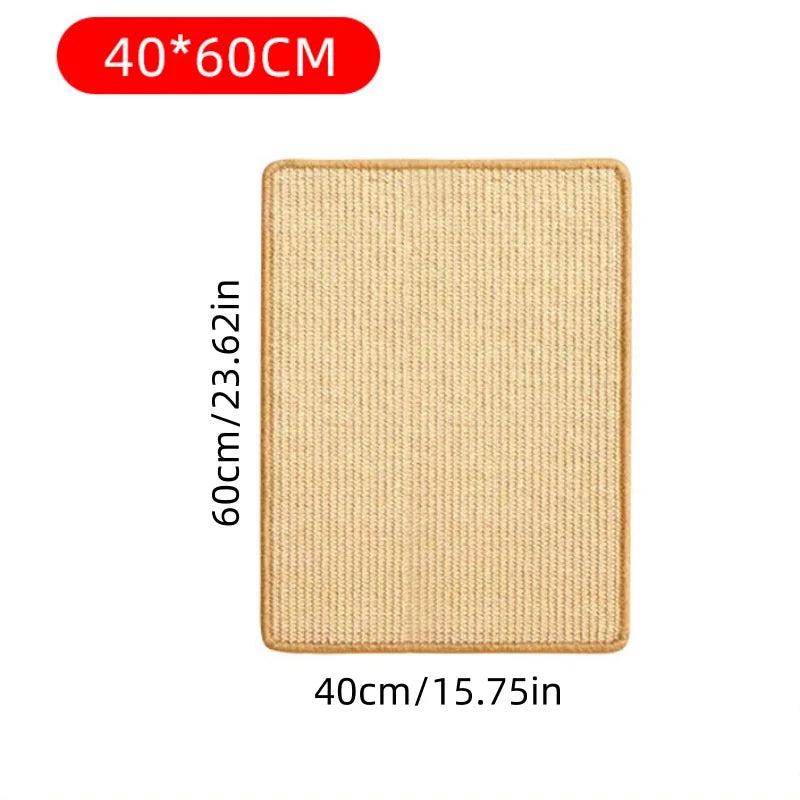 Cat Scratcher Sisal Hemp Scratching Board Wall Pad – Cat Supplies