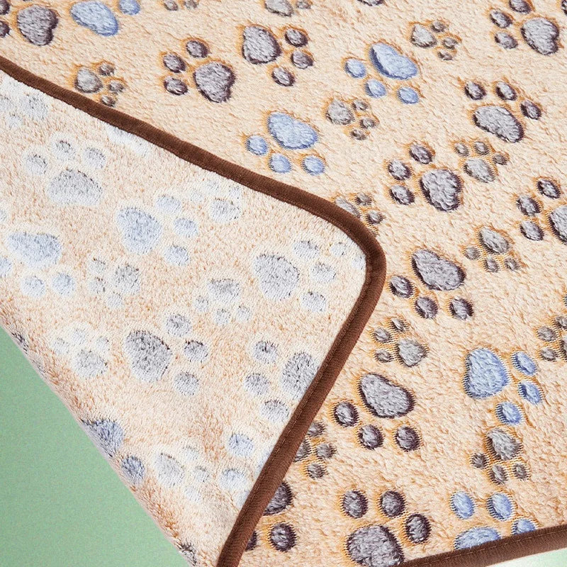 Fleece Pet Blankets Soft Fluffy Washable Dog Sleep Mat – Dog Supplies