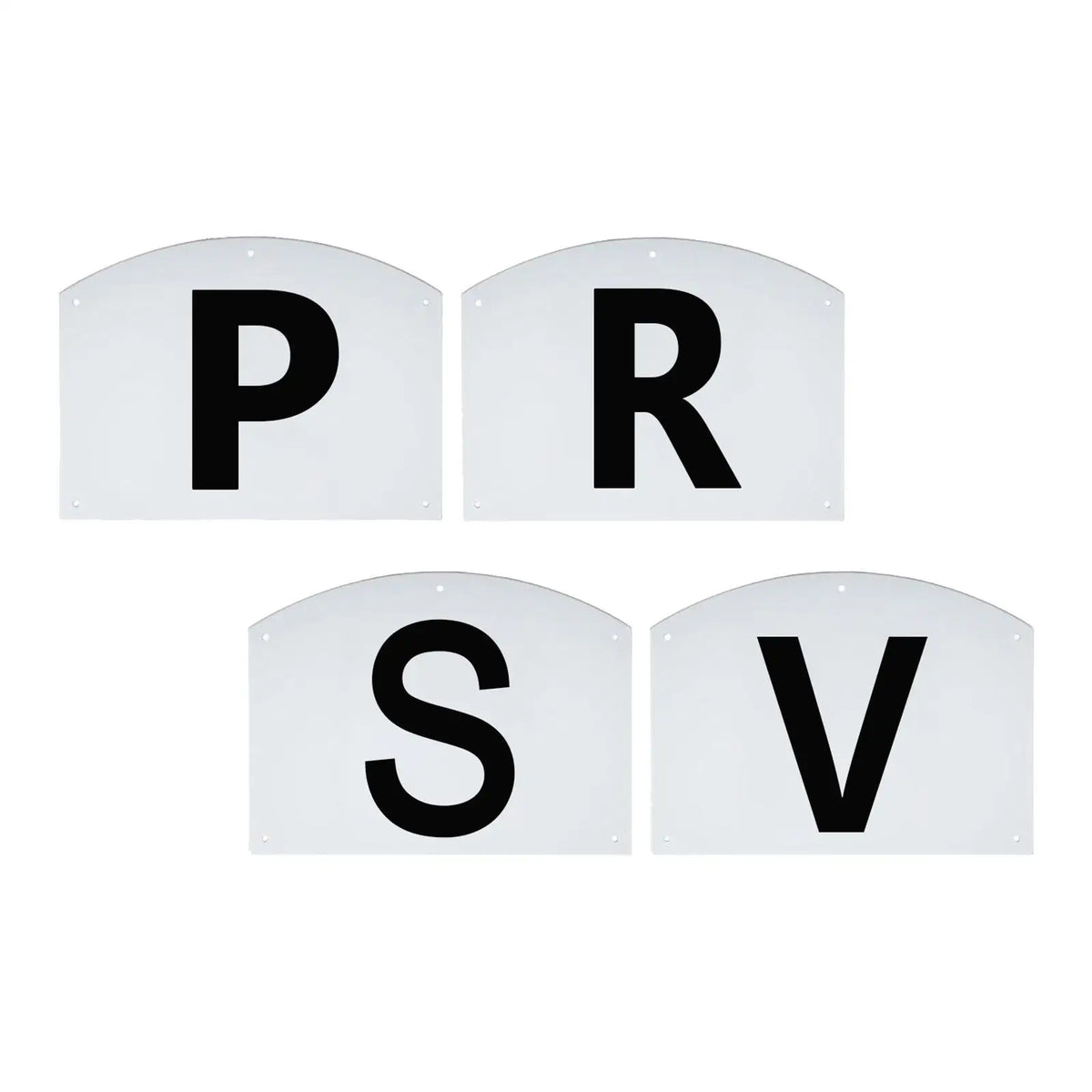 Lightweight Portable Dressage Letters Board Screw on Arena – 2 Colors
