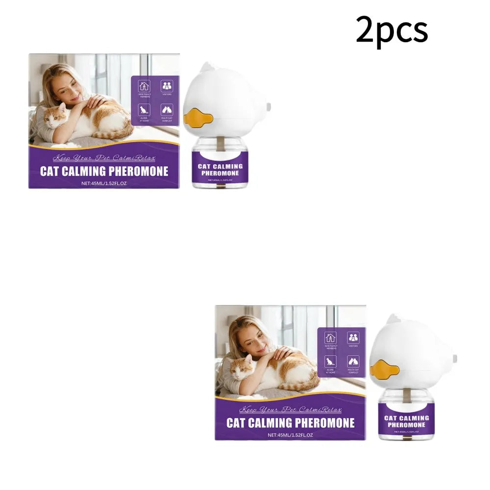 Pheromone Diffuser for Cats Relieve Anxiety Calming Spray – 4 Colors