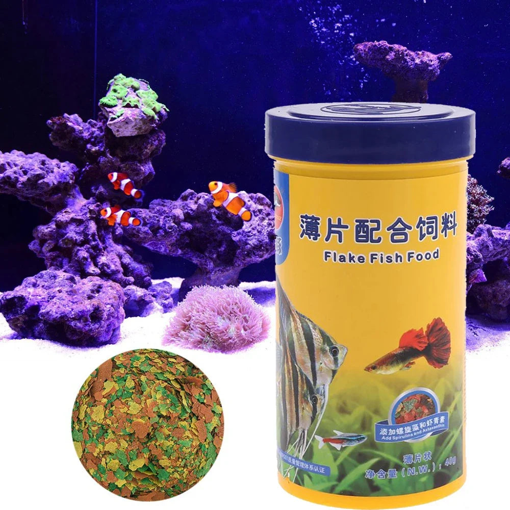 NEW Fish Food Pellets Small Ornamental Fish - ProPawPet.com