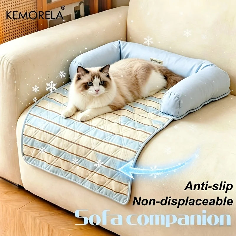 KEMORELA Summer Cooling Pet Bed Cushion Pad - ProPawPet.com