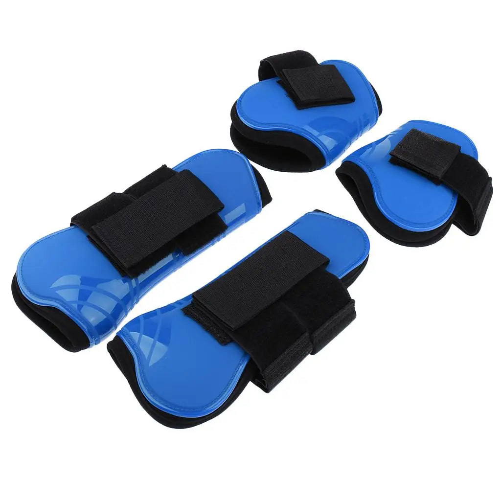Horse Tendon Boot PU Material Neoprene Lined Protective Leg – 5 Colors