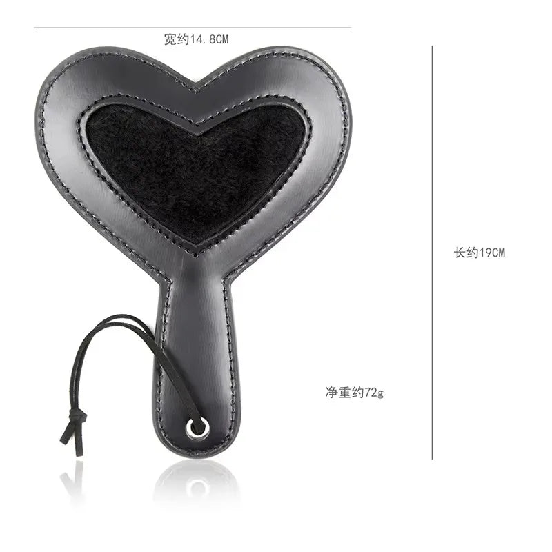 19cm Genuine Leather Heart Shape Mini Riding - ProPawPet.com