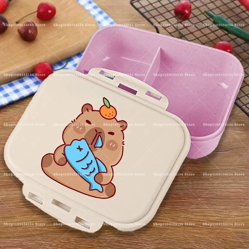 Capybara Bento Lunch Box Anime Animals - ProPawPet.com