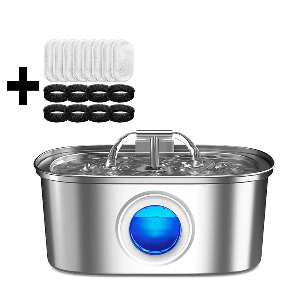 Stainless Steel Automatic Cat Water - ProPawPet.com