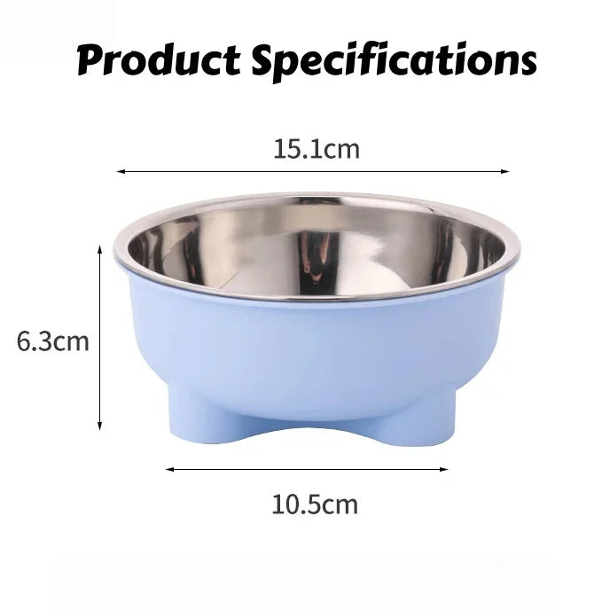 1/4PCS 600ml Capacity Stainless Steel Pet - ProPawPet.com