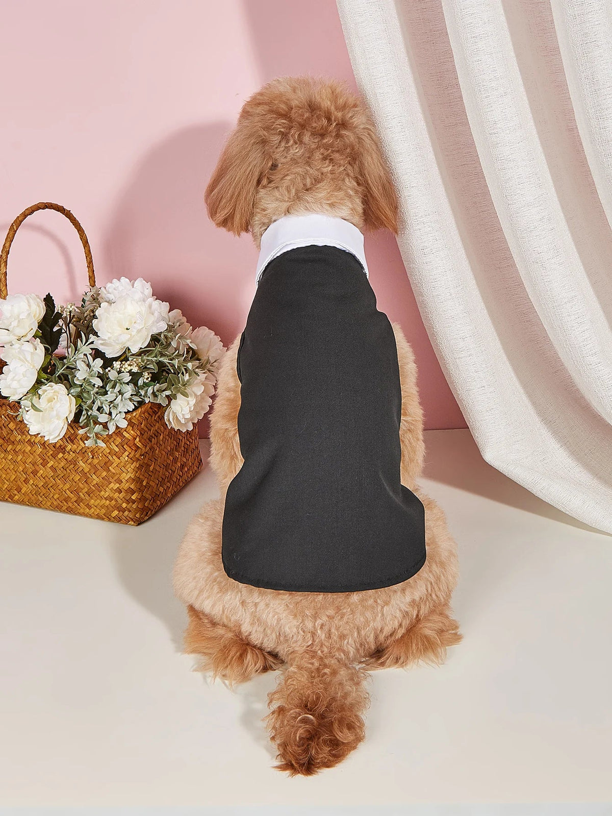 Dog Tank Top Dog Vest Cat Dog Puppy Bowknot - ProPawPet.com