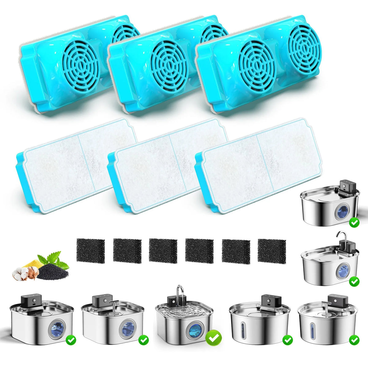 Cat Water Foutain Filters – Cat Supplies