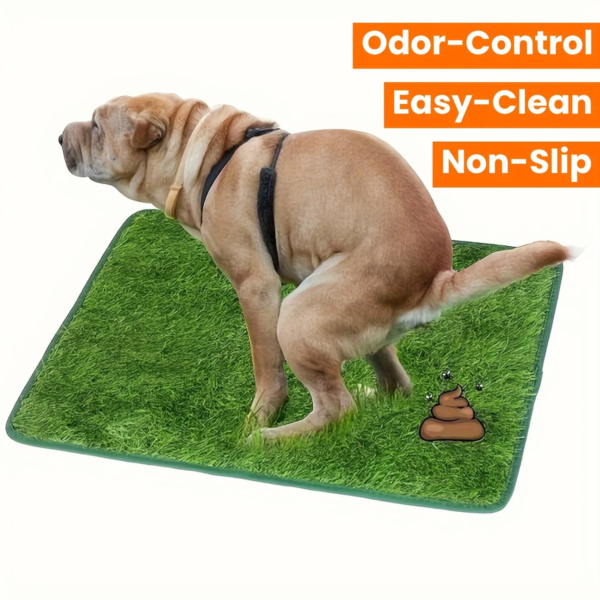 Simulation Lawn Dog Toilet Training Mat - ProPawPet.com