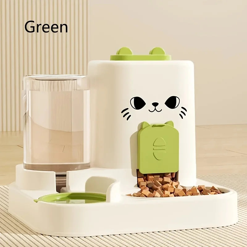 Pet Large-capacity Feeder Integrated Automatic Water Dispenser – 4 Colors