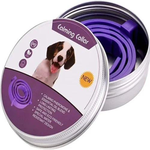 Adjustable Release Dog Calming Pheromone Collar – 6 Colors